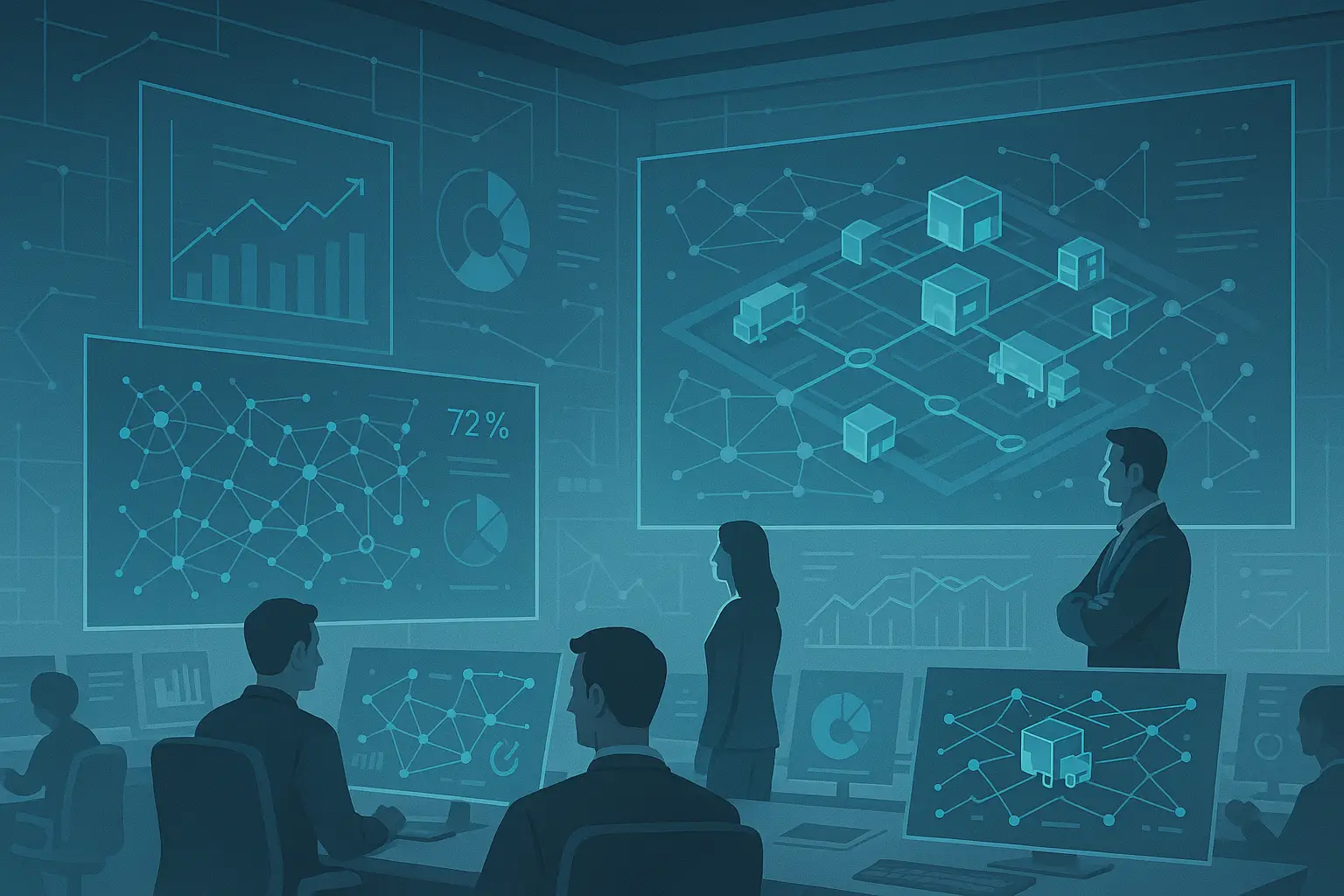 simulación de escenarios empresariales